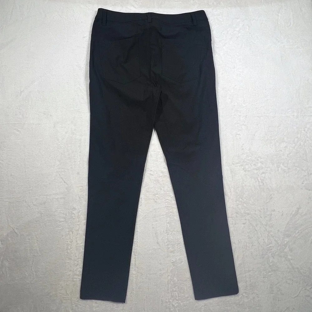 All in Motion Mens Golf Pants Black 32x32 Slim Straight Stretch Performance